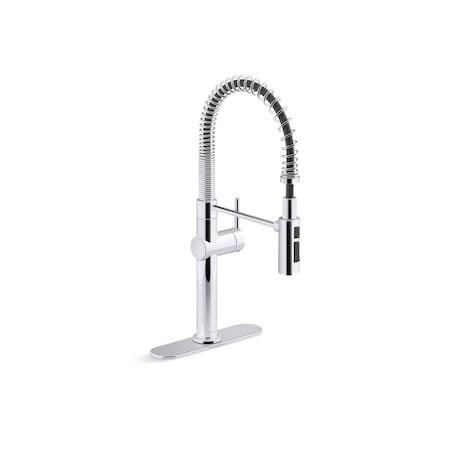 Kohler Crue Semi Pro Kitchen Faucet 22973-CP